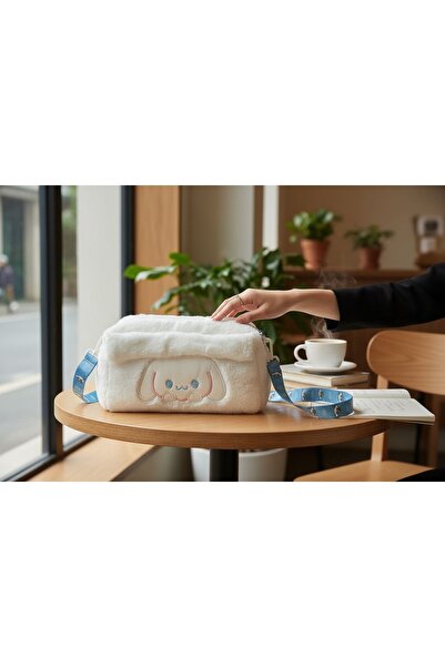 Asya Oyuncak Plush Patterned Handbag