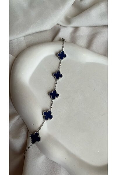 CC Silver Navy Blue Bracelet