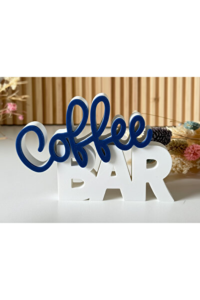 craftopya Coffee Bar Dekoratif Biblo - Kahve Köşelerine Özel Dekor
