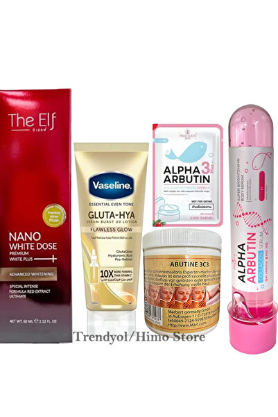 The elf Whitening and Moisturizing ,Tone-Up, Hydrating and Anti-Aging Set( 5-...
