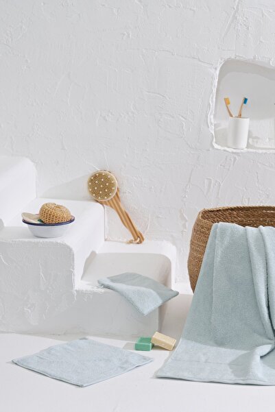 Truva Grup Set of 6 Homelover Towels - Cotton 100%, 500 g/m², 2x 70x135 + 2x 50x90 + 2x 30x30