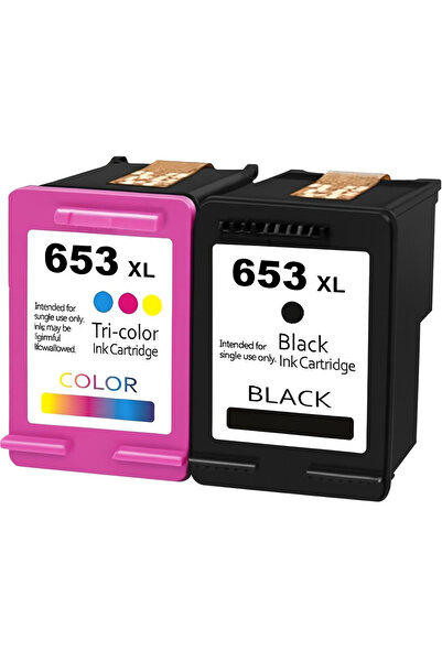 Generic 653XL High Yield Ink Cartridge for HP DeskJet Ink Advantage 6075 6400 2875 2876 4276 Printers
