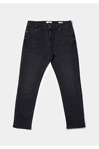 Colin's Regular Fit Men's Black Jean Trousers