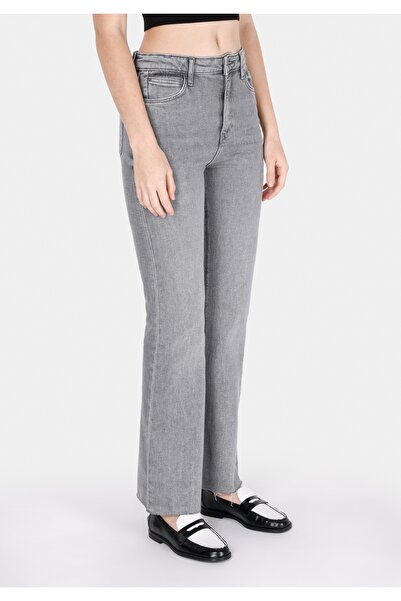 Colin's Regular Fit Mid Waist Bootcut Women's Gray Denim Jean Pants