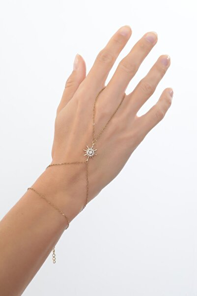 Bijuty ساعة نسائية من الفولاذ المقاوم للصدأ - لون ذهبي - (مع هدية مفاجئة)