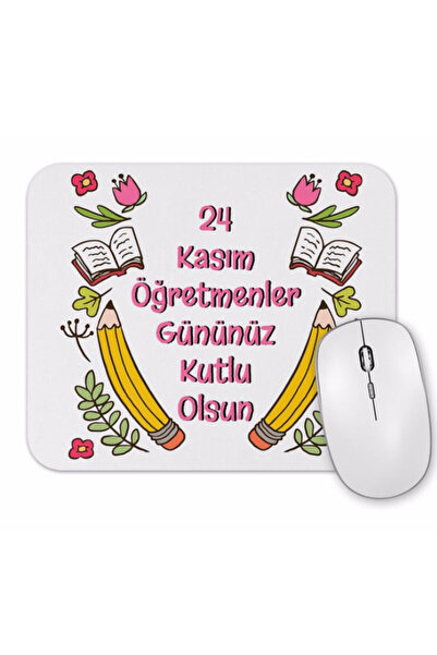 Toyaso November 24 Teachers' Day Gift for Teacher Themed Mouse Pad 23X19Cm