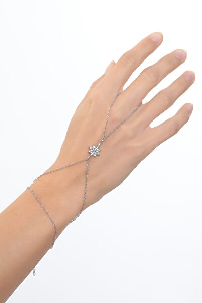 Bijuty Women's North Star Steel Shahmeran - Silver Color - (with Surprise Gift)