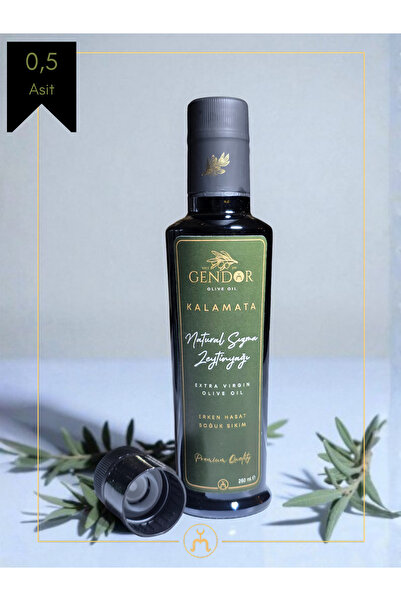 Gendor Olive Oil Soğuk Sıkım Filtresiz Natürel Sızma Zeytinyağı 250ml