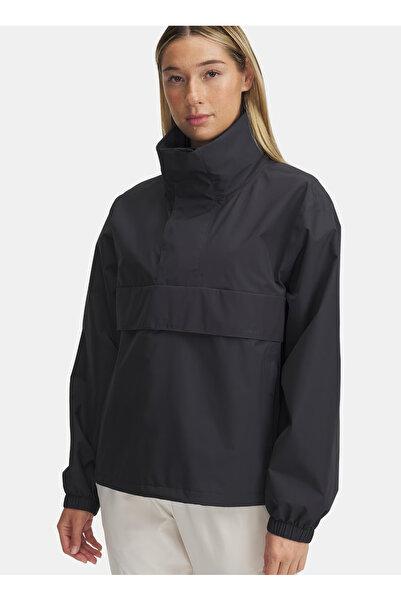 Under Armour 1388822-016-UA Cloudstrike Anorak Gri Dik Yaka Normal Düz Kadın ...