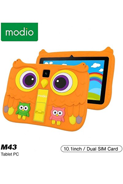 Modio M43 Kids Tablet – 10.1 inch HD IPS, Dual SIM, 5MP+8MP, 8000mAh