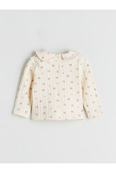 LC Waikiki Lcw Baby Peter Pan collar Floral Baby Girl Blouse