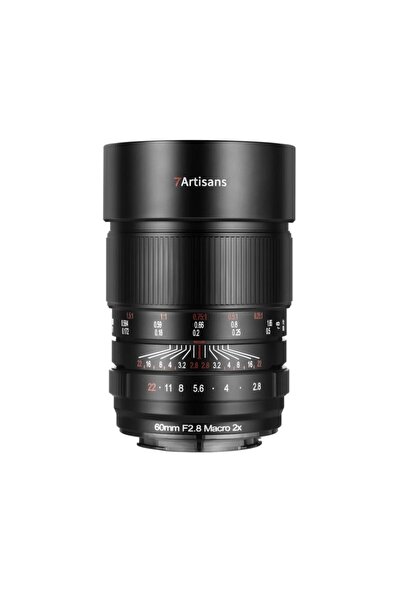7artisans Obiectiv manual Nikon Z cu cadru complet de 60 mm F2.8 și 2x macro