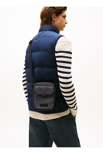 Tommy Hilfiger Gri Erkek Postacı Çantası TH SEASONAL MINI REPORTER