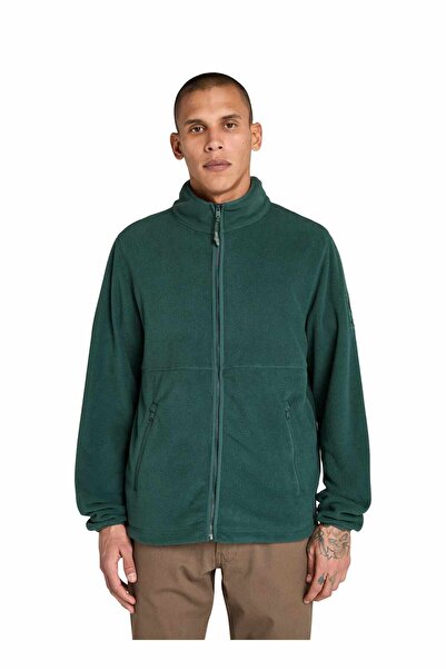 Timberland TB0A6HM33171-Full Zip Polar Fleece Yeşil Fermuarlı Yaka Regular Fi...