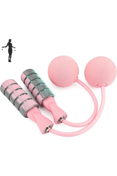 COOYA Jump Rope, Training Ropeless Skipping Rope for Fitness, Adjustable Weighted Cordless Jump Rope