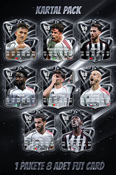 BERKANTTP حزمة بطاقات فوتبول نادي النسر للموسم الجديد