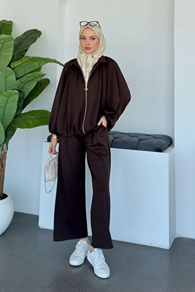 Hazamoda طقم تودور مودال أخضر فاتح