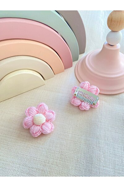 Derinkids Pembe Saçsız Bebek Tokası