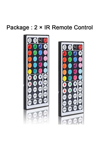 Generic 44-key RGB infrared remote control, an alternative to RGB LED light strips