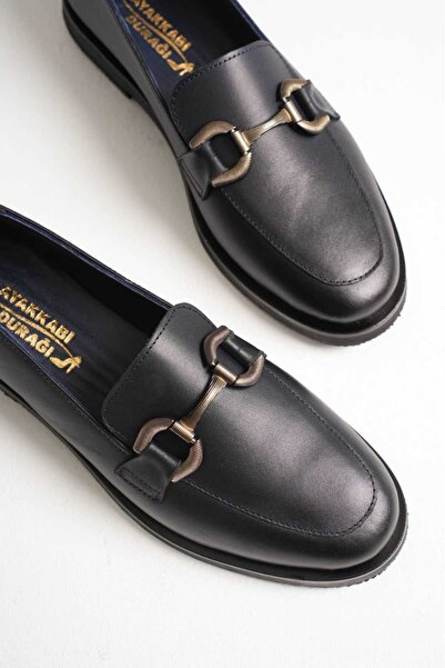 AYAKKABİSEPETİ MOCASIN DE DAMĂ CU CATĂLĂ, PRODUCȚIE SPECIALĂ, PIELE AUTENTICĂ, PIELE DE CĂPĂTĂ