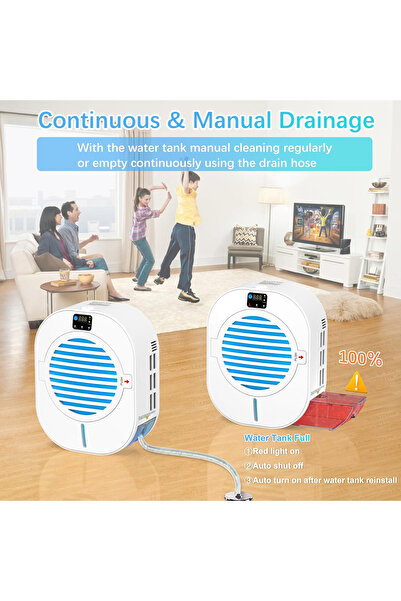 OEM Ultra-quiet comfort dehumidifier, 1000 ml