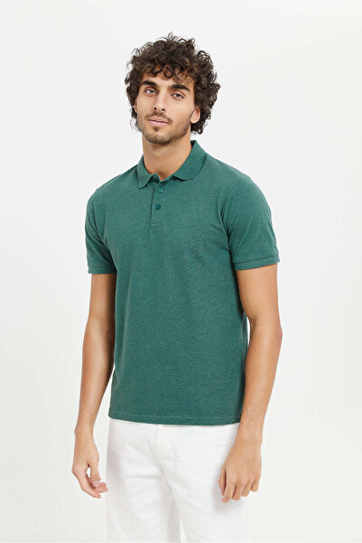REDTAG Sage Green Polo Shirt