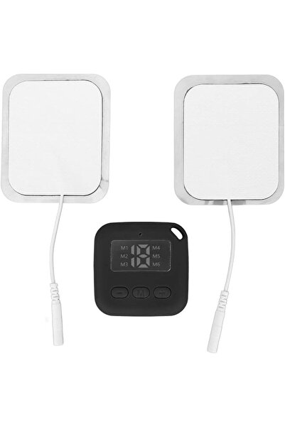 COOYA Electric TENS Neck Massage Sticker Microcurrent, Cervical Massage Patch, Black