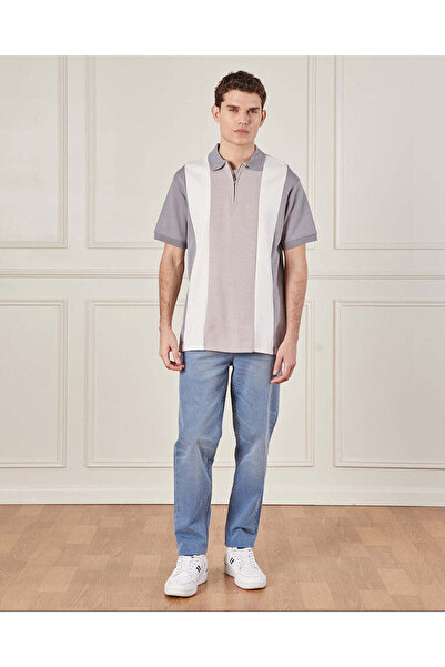 REDTAG Men Multicolour Short Sleeved Polo Shirt