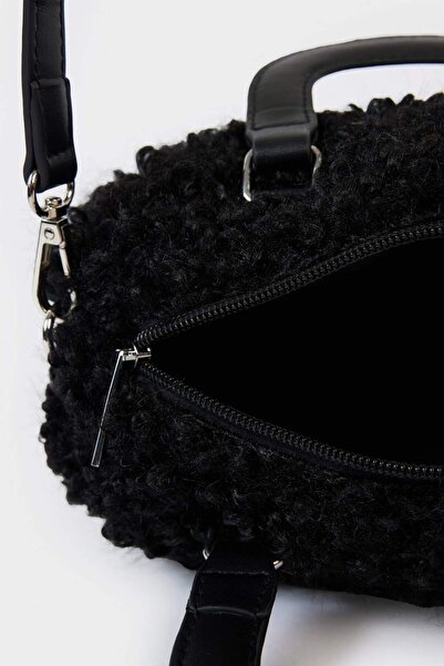 DeFacto Women's Plush Crossbody Bag F1253Axns