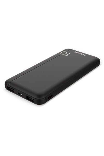 Philips DLP1810CB Powerbank 10.000Mh 2 Usb-A Usb-C Siyah