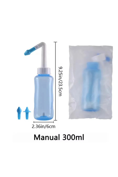 Choice 300ML 300ML Nasal irrigator Nasal Rinse Bottle Nasal Wash Cleaner Nose...