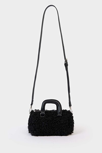 DeFacto Women's Plush Crossbody Bag F1253Axns