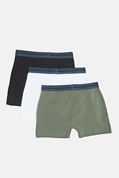 REDTAG Senior Boys Assorted Boxer Set (Pack of 3)