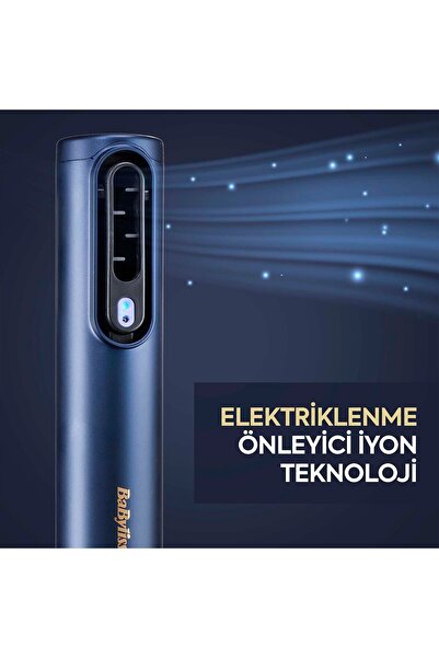 BABYLİSS Saç Kurutma ve Şekillendirme Seti Air Wand, Difüzör Başlık dahil, 1600W, 3 Başlık, İyon Teknolojisi