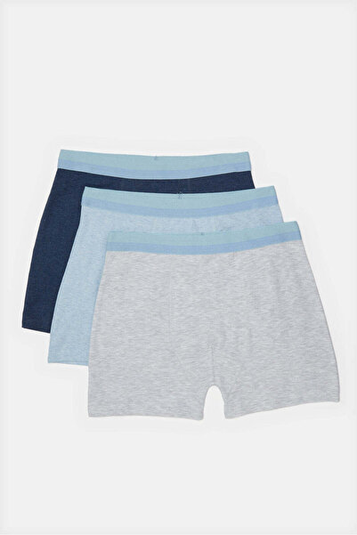 REDTAG Senior Boys Assorted Solid Boxer Brief (Pack of 3)