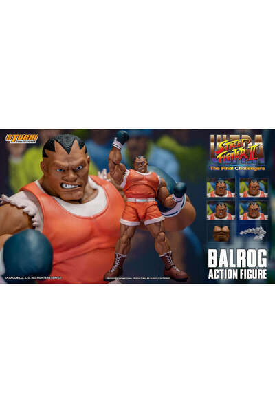 Storm Collectibles Street Fighter II Balrog Action Figure By