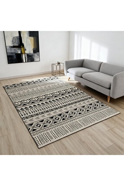 Topone1Topone1 سجادة مستطيلة عصرية بسيطة، مناسبة لغرف النوم وغرف المعيشة، 140 × 200 سم