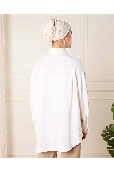 REDTAG Women Ivory Embellished Blouse