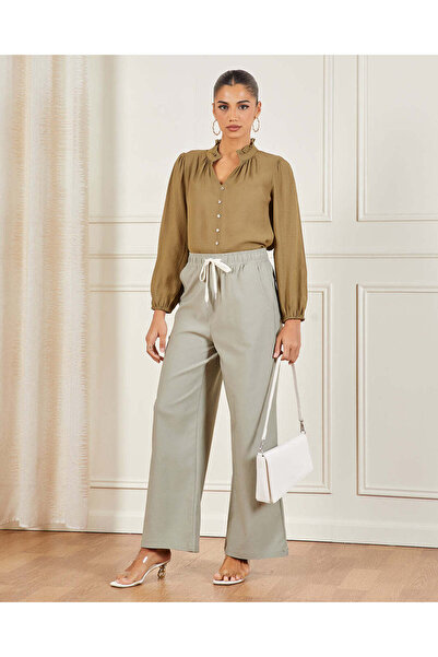 REDTAG Women Green Casual Blouse