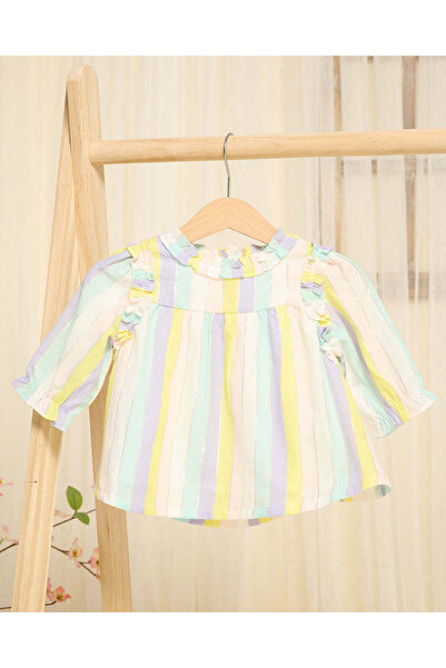 REDTAG بلوزة بوبلين متنوعة للبنات