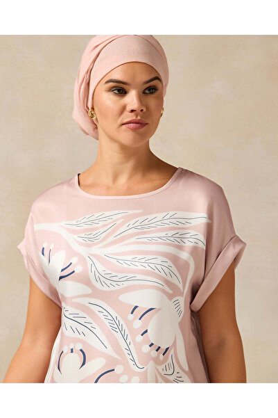 REDTAG Women Pink Printed Blouse