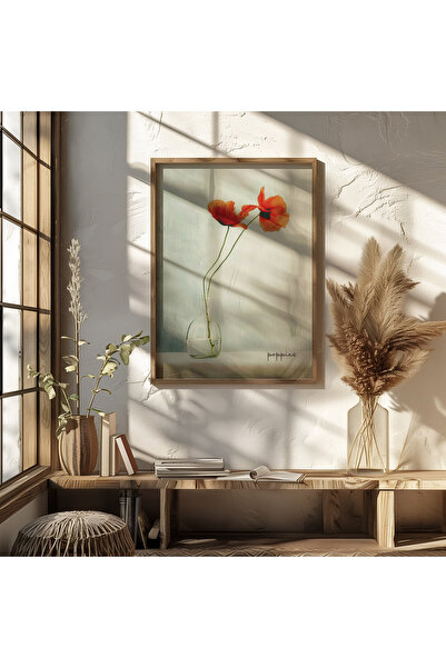 Tuba Decor Tablo dintr-o singură bucată cu rame din lemn pentru sufragerie, s...