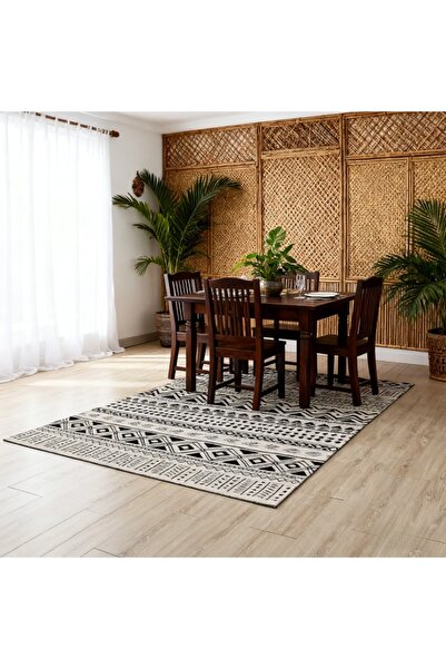 Topone1Topone1 سجادة مستطيلة عصرية بسيطة، مناسبة لغرف النوم وغرف المعيشة، 140 × 200 سم