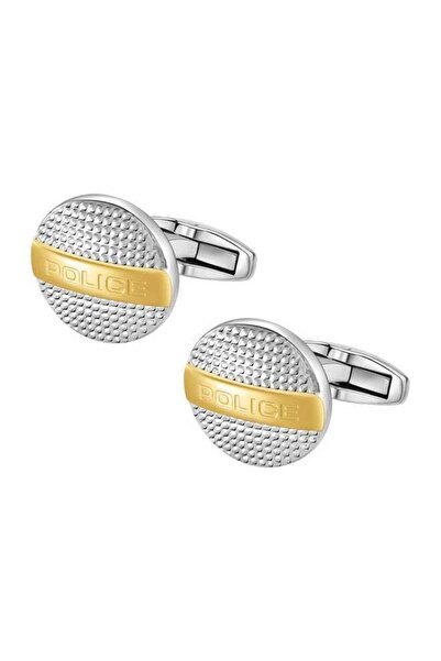 Police أزرار أكمام WITHSTAND للرجال مصنوعة من الفولاذ المقاوم للصدأ ومطلية با...