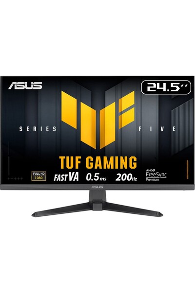 ASUS 24.5" Tuf Gaming Vg257Q5A 200Hz 0.5Ms Full Hd Freesync Fast İps Gaming Monitör