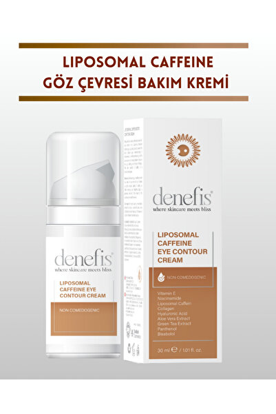 Denefis Lipozomal Kafein Göz Çevresi Bakım Kremi