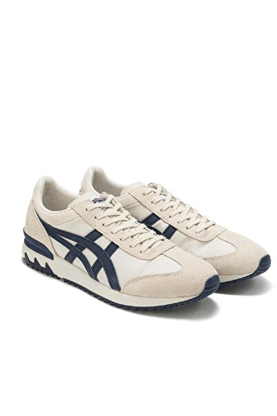 Onitsuka Tiger California 78 EX Casual Colorblock Sneakers Shoes Beige/Dark blue