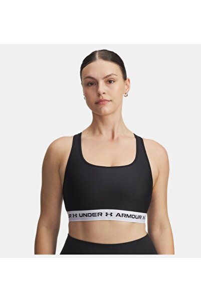 Under Armour Kadın UA Crossback Mid Spor Sütyeni 1361034-007