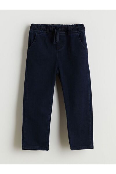 LC Waikiki LCW ECO Еластична талия, широка кройка, момчешки дънки