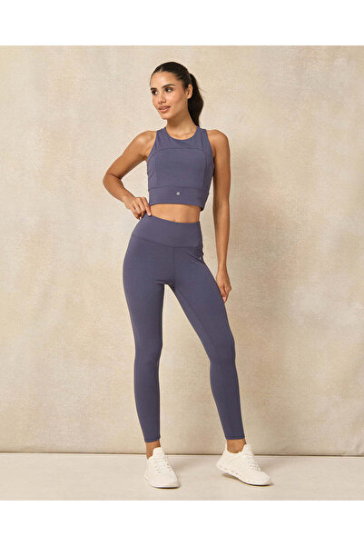 REDTAG Women Navy Active Sports Bra